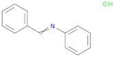 Benzenamine, N-(phenylmethylene)-, hydrochloride (1:1)