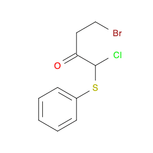 2-Butanone, 4-bromo-1-chloro-1-(phenylthio)-