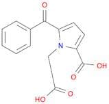 1H-Pyrrole-1-acetic acid, 2-benzoyl-5-carboxy-