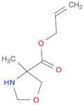 4-Oxazolidinecarboxylic acid, 4-methyl-, 2-propen-1-yl ester