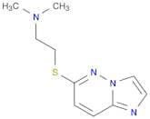 Ethanamine, 2-(imidazo[1,2-b]pyridazin-6-ylthio)-N,N-dimethyl-