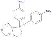 Benzenamine, 4,4'-(2,3-dihydro-1H-inden-1-ylidene)bis-