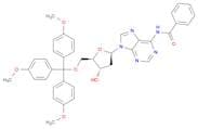 Adenosine, N-benzoyl-2'-deoxy-5'-O-[tris(4-methoxyphenyl)methyl]- (9CI)