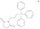 Phosphonium, [3-(2,5-dioxo-1-pyrrolidinyl)propyl]triphenyl-, bromide (1:1)