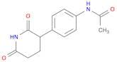 Acetamide, N-[4-(2,6-dioxo-3-piperidinyl)phenyl]-
