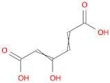 2,4-Hexadienedioic acid, 3-hydroxy-