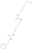 Urea, N-[6-[[(octylamino)carbonyl]amino]hexyl]-N'-(2-phenylethyl)-