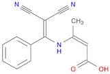 2-Butenoic acid, 3-[(2,2-dicyano-1-phenylethenyl)amino]-, (Z)- (9CI)