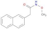 2-Naphthaleneacetamide, N-methoxy-