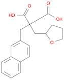 Propanedioic acid, 2-(2-naphthalenylmethyl)-2-[(tetrahydro-2-furanyl)methyl]-
