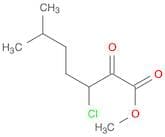 Heptanoic acid, 3-chloro-6-methyl-2-oxo-, methyl ester