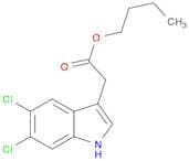 1H-Indole-3-acetic acid, 5,6-dichloro-, butyl ester