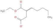 Butanedioic acid, pentylidene-, monoethyl ester (9CI)