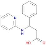 3-Phenyl-3-(pyridin-2-ylamino)propanoic acid