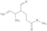 6-Heptenoic acid, 4-formyl-5-methyl-, methyl ester