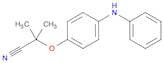 Propanenitrile, 2-methyl-2-[4-(phenylamino)phenoxy]-