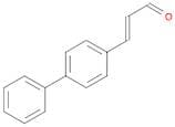 3-(4-phenylphenyl)prop-2-enal