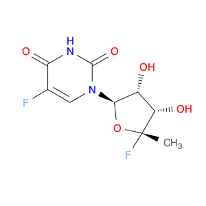 Uridine, 5'-deoxy-5-fluoro-4'-C-fluoro- (9CI)