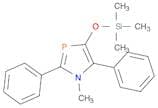 1H-1,3-Azaphosphole, 1-methyl-2,5-diphenyl-4-[(trimethylsilyl)oxy]-