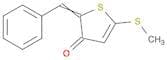 2-Benzylidene-5-(methylthio)thiophen-3(2H)-one