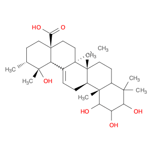 Urs-12-en-28-oic acid, 1,2,3,19-tetrahydroxy-, (1β,2α,3β)-