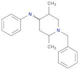 Benzenamine, N-[2,5-dimethyl-1-(phenylmethyl)-4-piperidinylidene]-