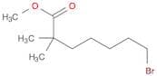Heptanoic acid, 7-bromo-2,2-dimethyl-, methyl ester