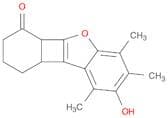 Benzo[b]benzo[3,4]cyclobuta[1,2-d]furan-4(1H)-one, 2,3,4a,9c-tetrahydro-8-hydroxy-6,7,9-trimethyl-