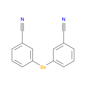 Benzonitrile, 3,3'-selenobis-