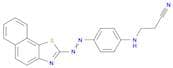Propanenitrile, 3-[[4-(2-naphtho[2,1-d]thiazol-2-yldiazenyl)phenyl]amino]-