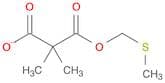 Propanedioic acid, 2,2-dimethyl-, 1-[(methylthio)methyl] ester