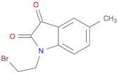1-(2-Bromoethyl)-5-methylindoline-2,3-dione
