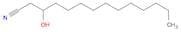 Tetradecanenitrile, 3-hydroxy-
