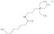 1-Propanaminium, N,N,N-triethyl-3-[(1-oxooctyl)amino]-, chloride (1:1)