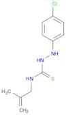 Hydrazinecarbothioamide, 2-(4-chlorophenyl)-N-(2-methyl-2-propen-1-yl)-