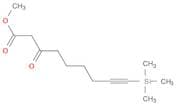 8-Nonynoic acid, 3-oxo-9-(trimethylsilyl)-, methyl ester