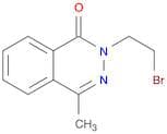 1(2H)-Phthalazinone, 2-(2-bromoethyl)-4-methyl-