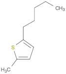 Thiophene, 2-methyl-5-pentyl-