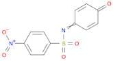 Benzenesulfonamide, 4-nitro-N-(4-oxo-2,5-cyclohexadien-1-ylidene)-