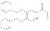 Ethanone, 1-[4,5-bis(phenylmethoxy)-2-pyridinyl]-2-chloro-