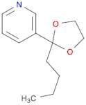 Pyridine, 3-(2-butyl-1,3-dioxolan-2-yl)-