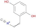 1,4-Benzenediol, 2-(2-isocyanoethenyl)-
