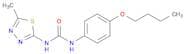 Urea, N-(4-butoxyphenyl)-N'-(5-methyl-1,3,4-thiadiazol-2-yl)-