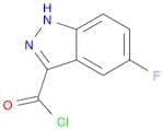 1H-Indazole-3-carbonyl chloride, 5-fluoro-