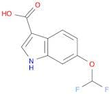 1H-Indole-3-carboxylic acid, 6-(difluoromethoxy)-