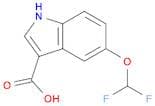 5-(difluoromethoxy)-1H-indole-3-carboxylic acid