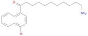 1-Undecanone, 11-amino-1-(4-bromo-1-naphthalenyl)-