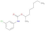 Carbamic acid, (3-chlorophenyl)-, 1-methylheptyl ester (9CI)