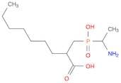 Nonanoic acid, 2-[[(1-aminoethyl)hydroxyphosphinyl]methyl]-