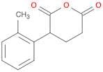 2H-Pyran-2,6(3H)-dione, dihydro-3-(2-methylphenyl)-